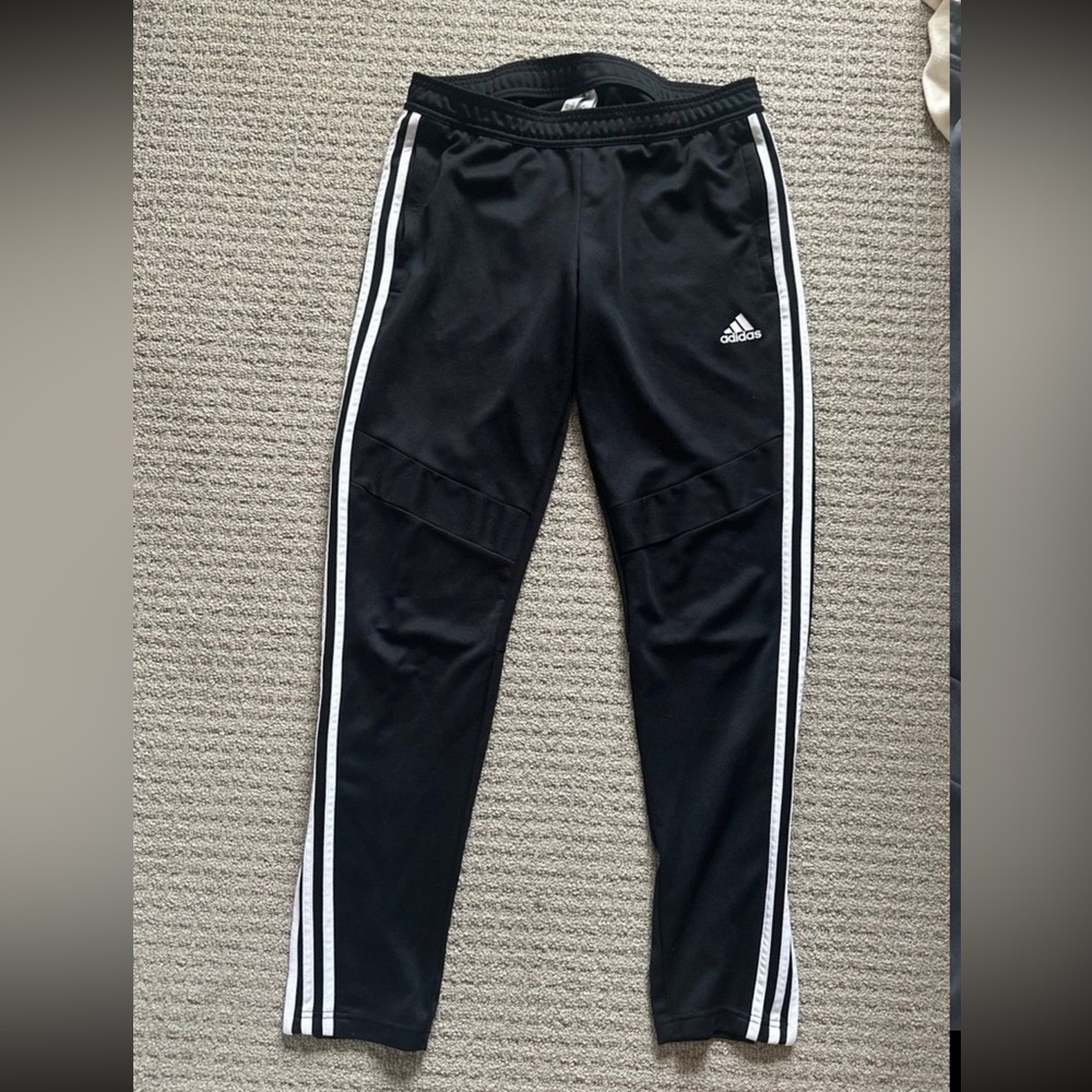 Adidas 3 stripe track pants